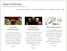 Tablet Screenshot of adaptanddesign.com